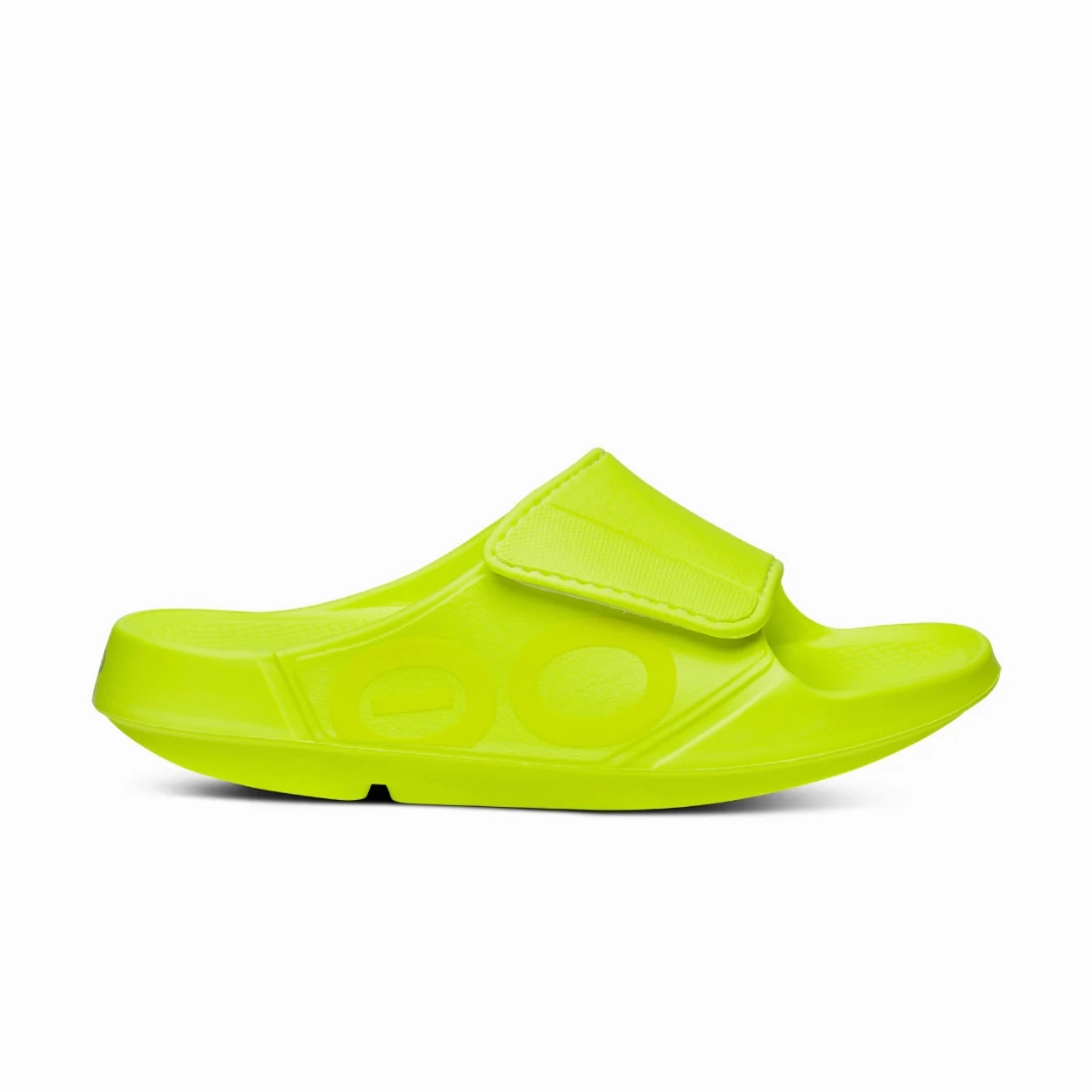 OOFOS OOahh Sport Flex Slide - Electro
