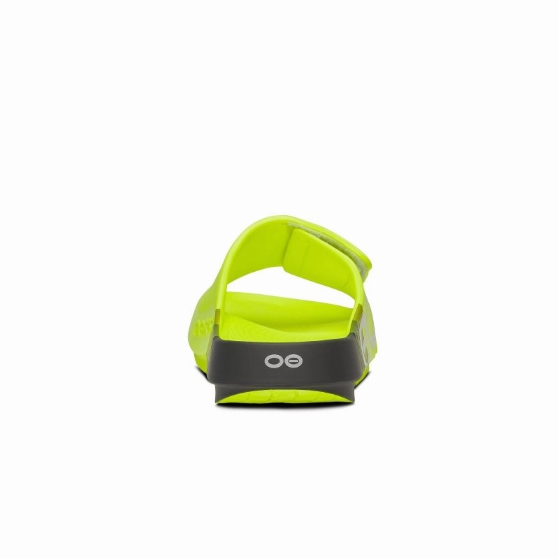 OOFOS OOahh Sport Flex Slide - Electro Rally