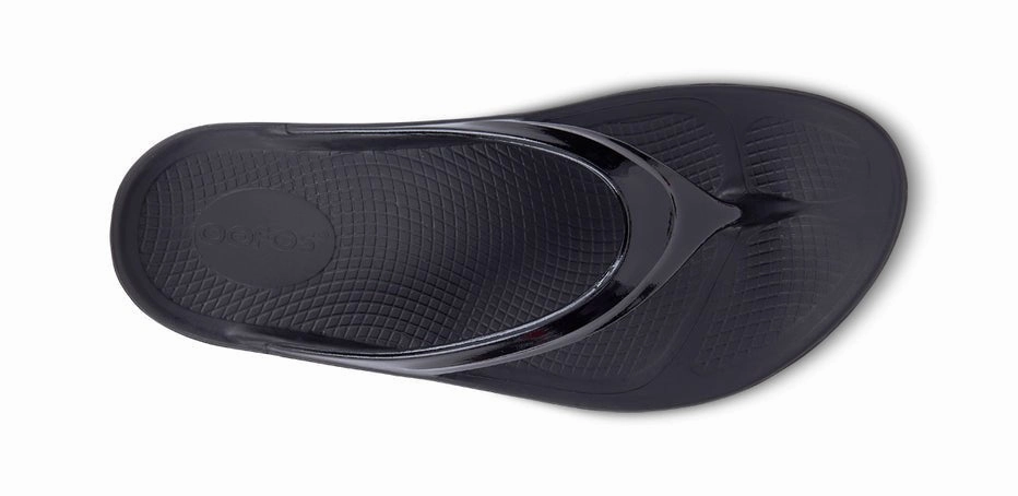 OOFOS Women's OOlala Thong - Black