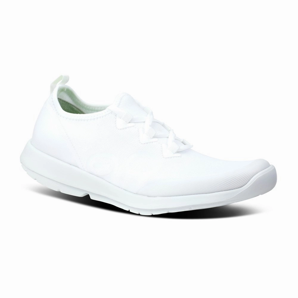 OOFOS Women's OOmg Sport LS Low - White