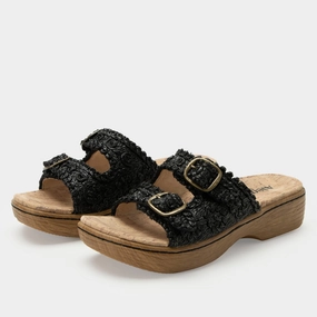 Oona Black Sandal