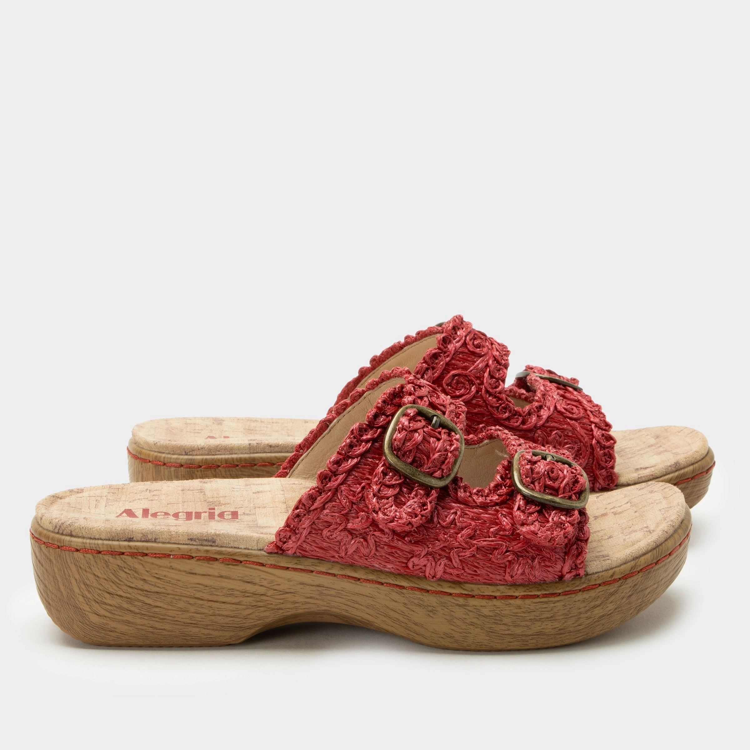 Oona Red Sandal
