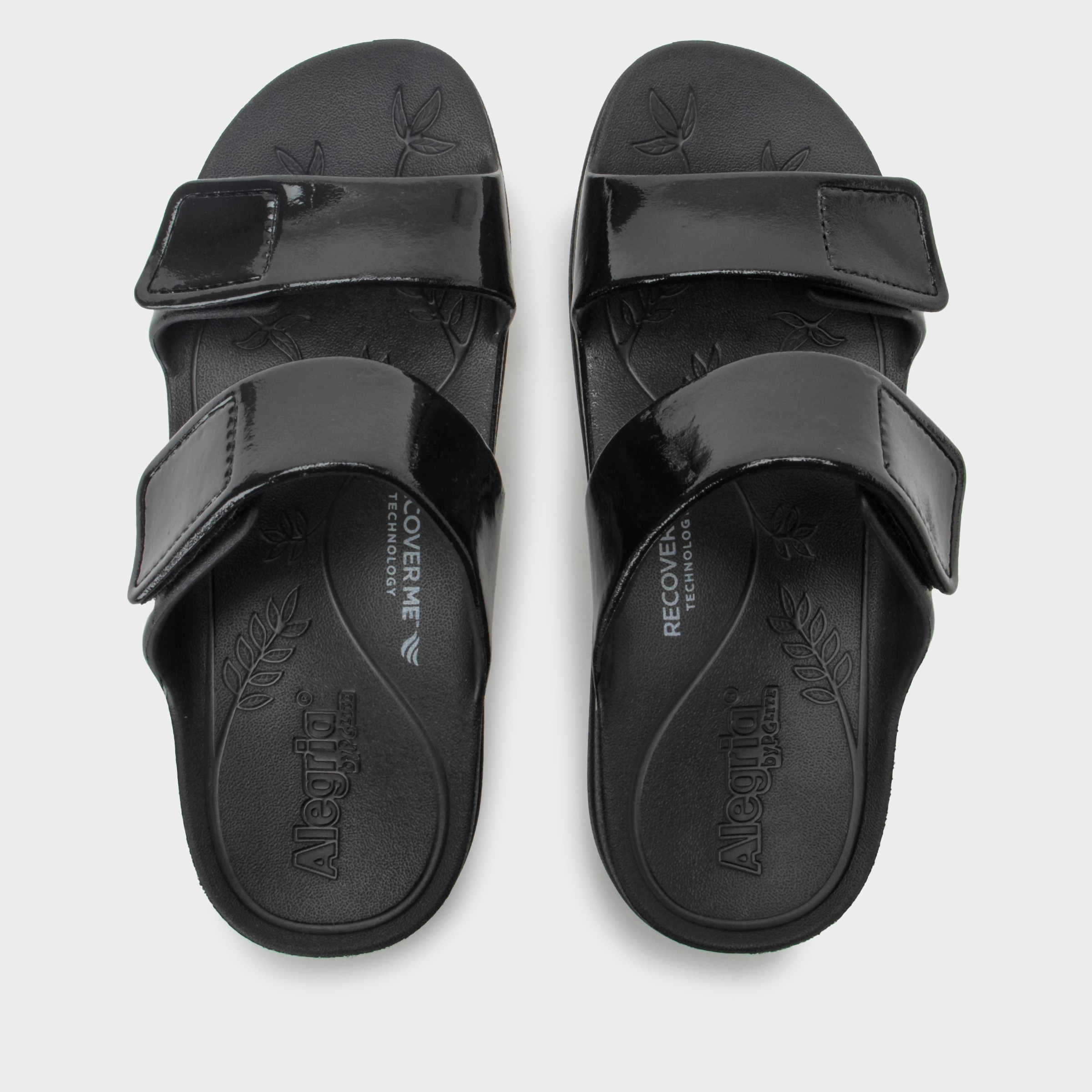 Orbyt Black Gloss Sandal