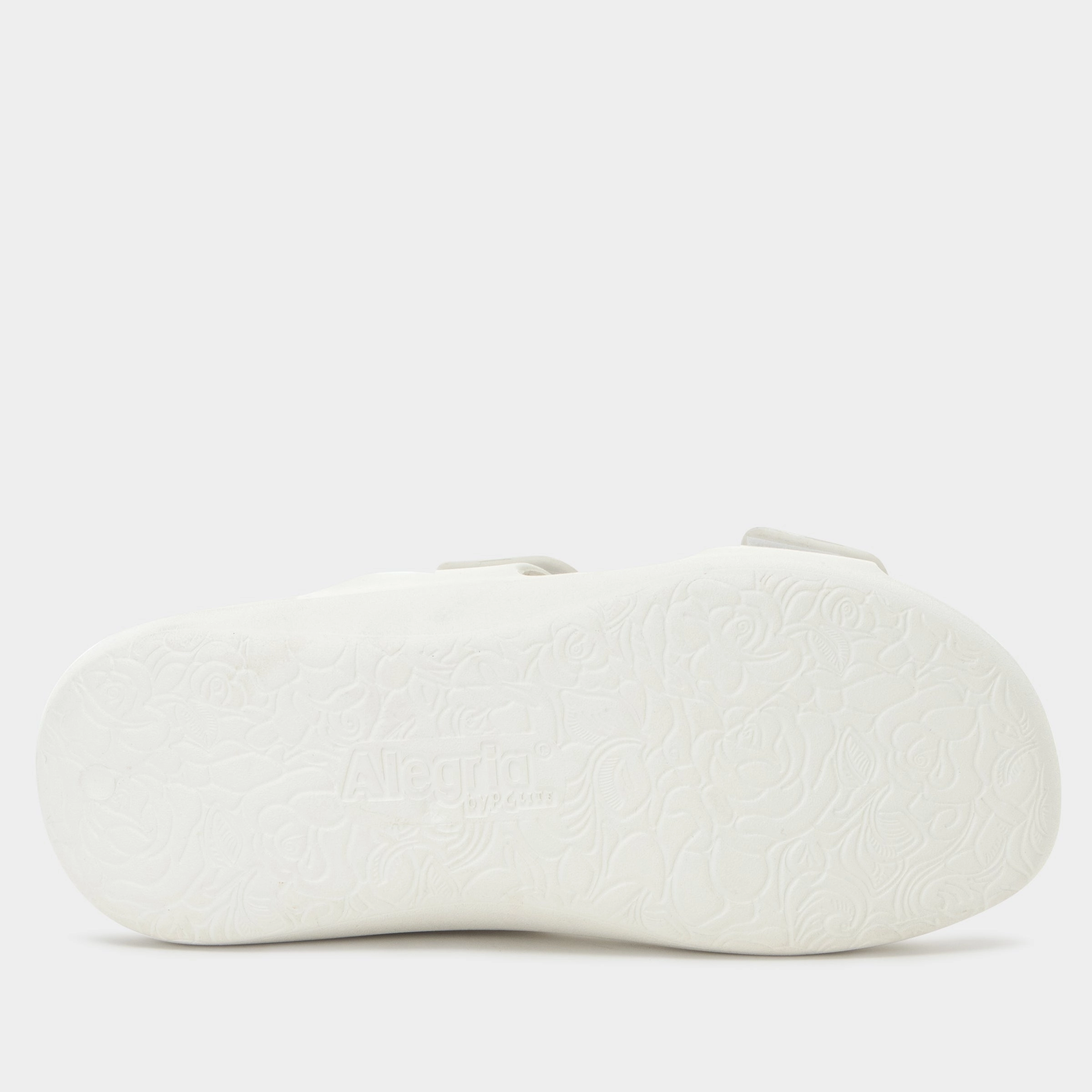 Orbyt White Gloss Sandal