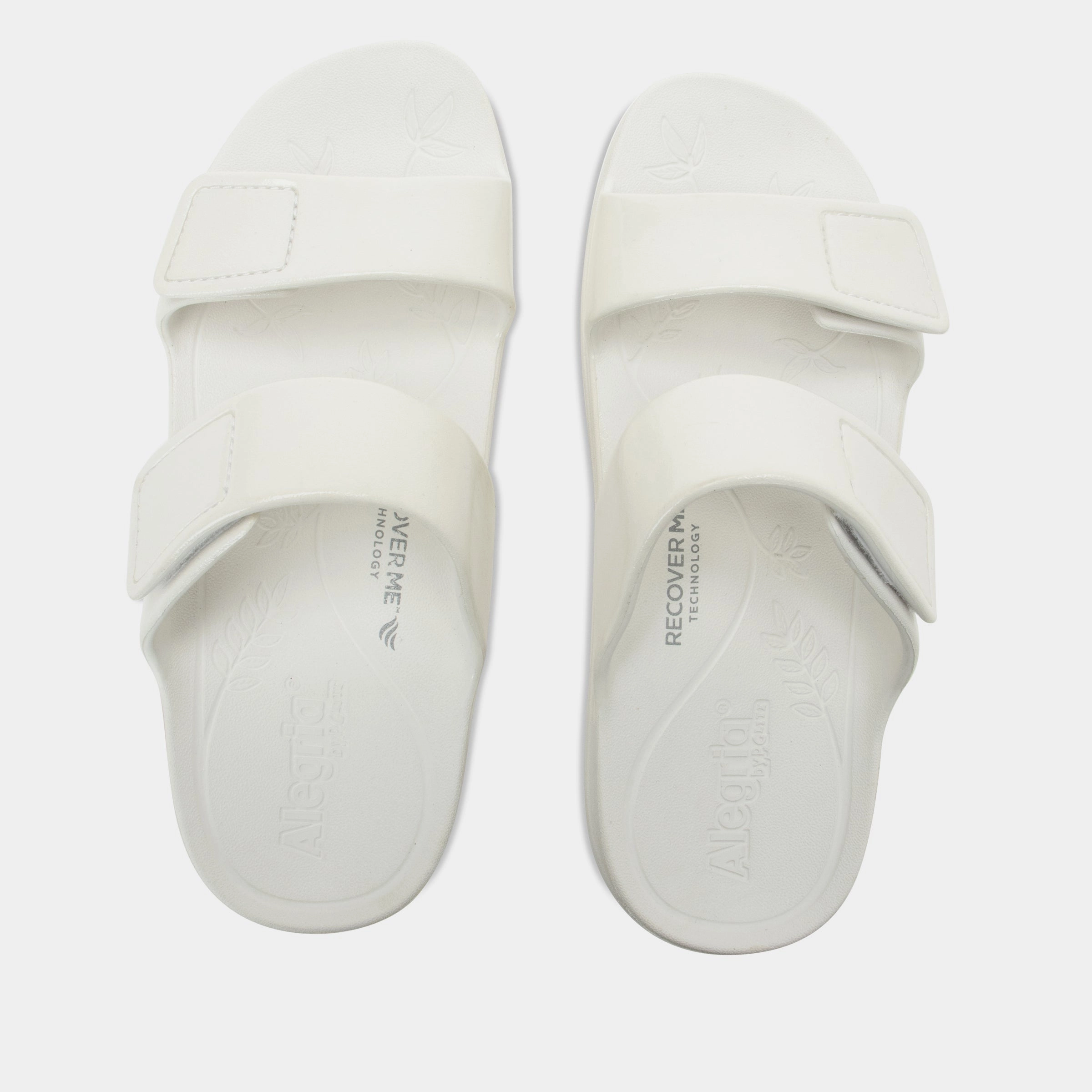 Orbyt White Gloss Sandal