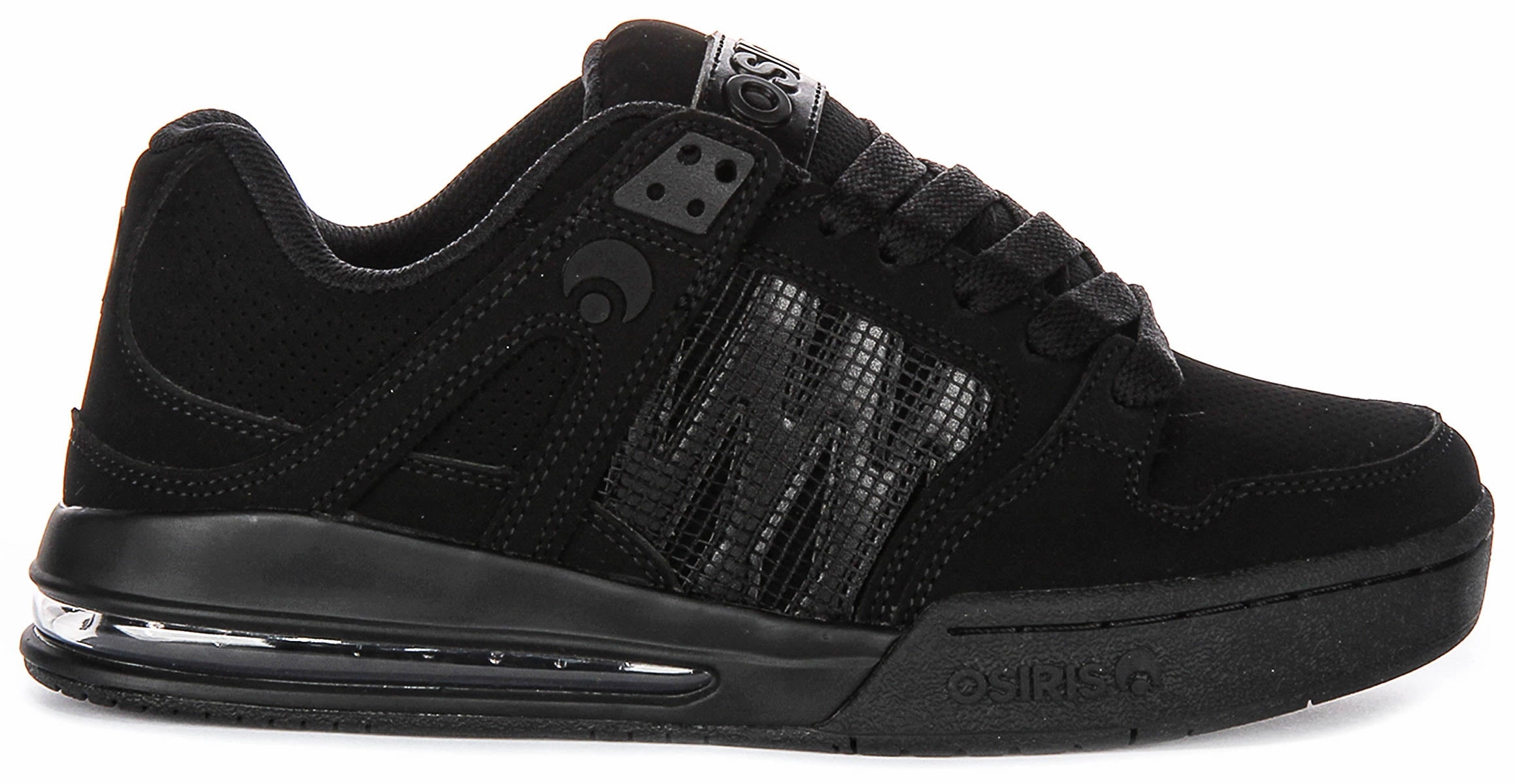 Osiris Pixel In All Black For Men