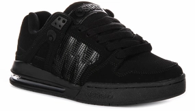Osiris Pixel In All Black For Men