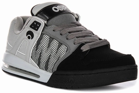 Osiris Pixel In Black Grey For Men
