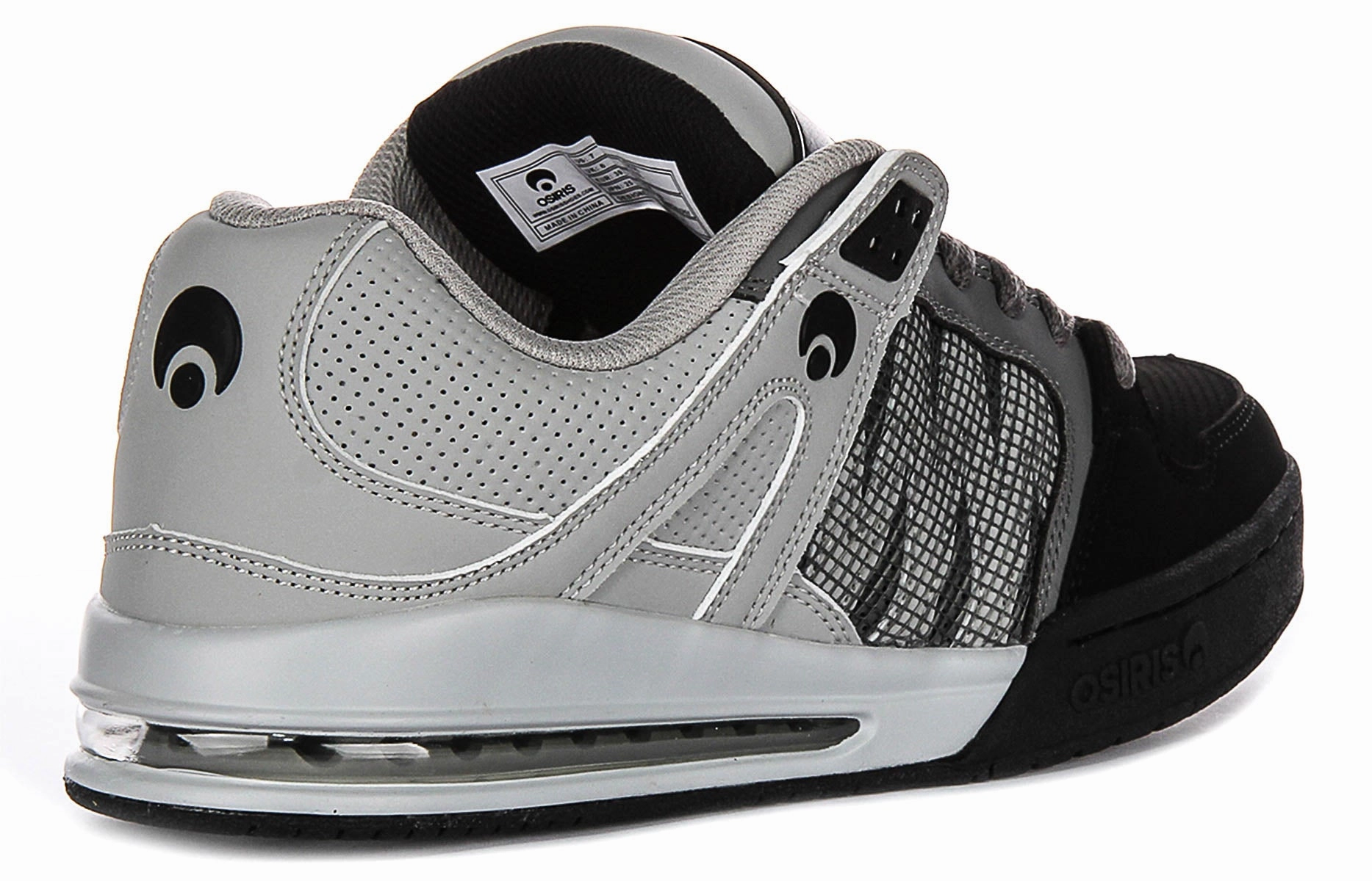 Osiris Pixel In Black Grey For Men