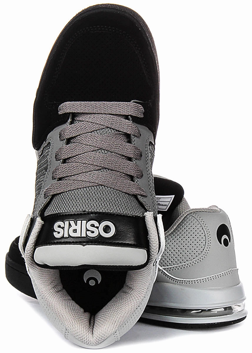 Osiris Pixel In Black Grey For Men
