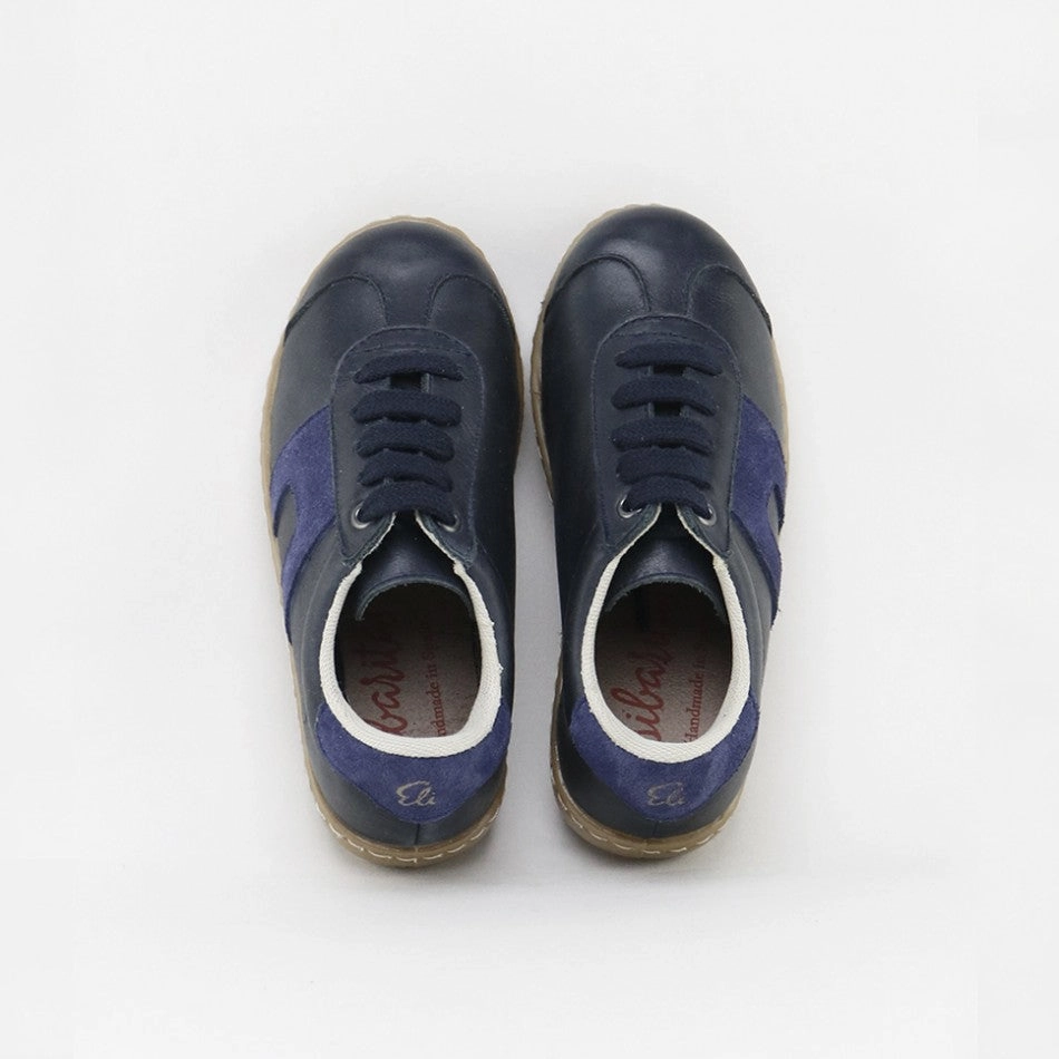 Papanatas Eli Navy Leather Sneakers