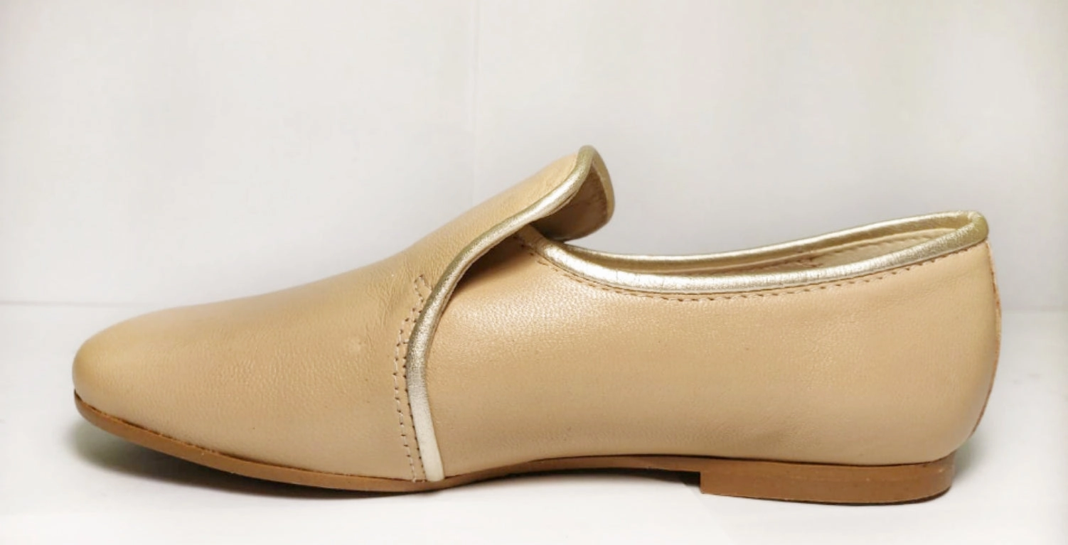 Papanatas Eli Tan Leather Vision Smoking Loafer