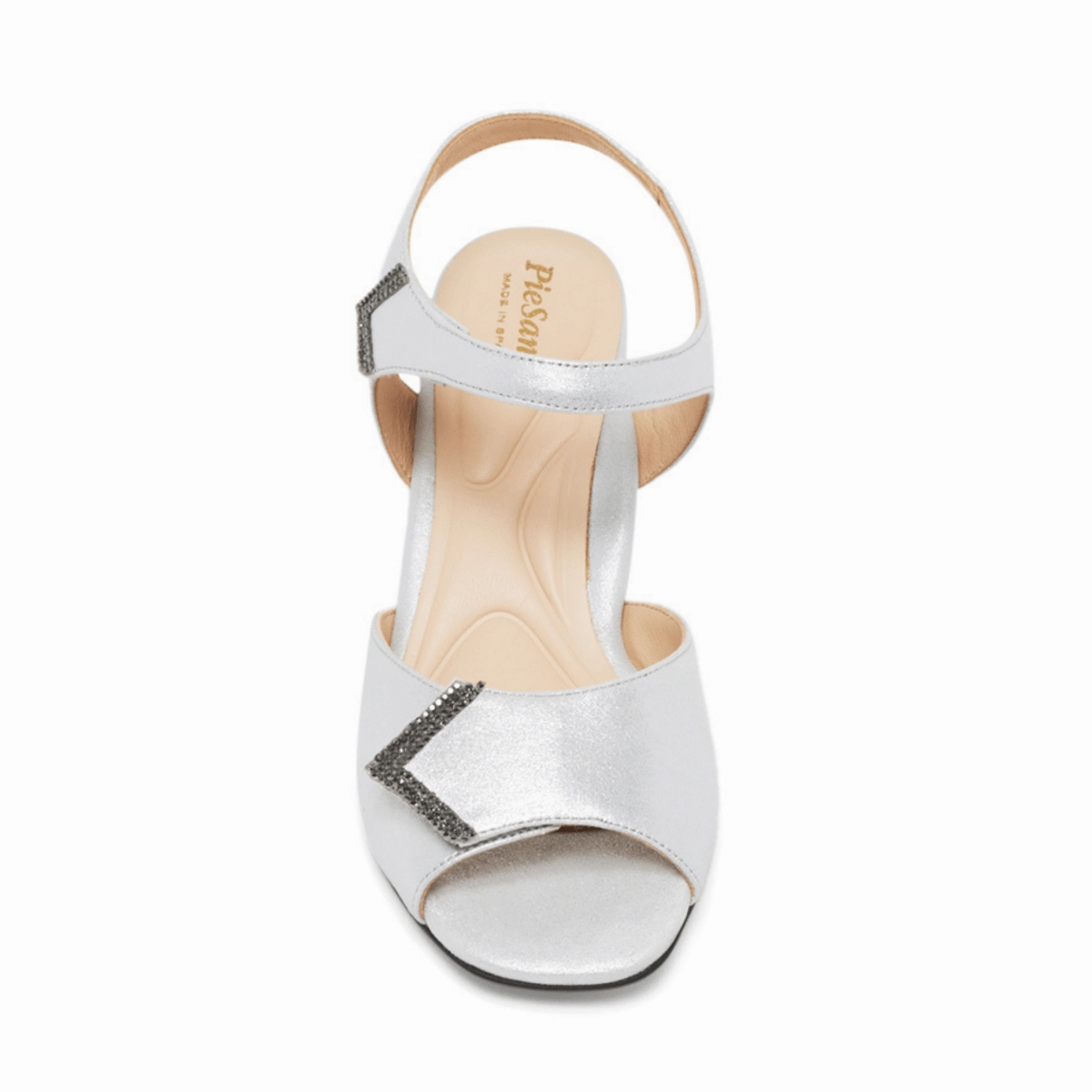 Pie Santo Women's 230288 Pearl Silver Leather