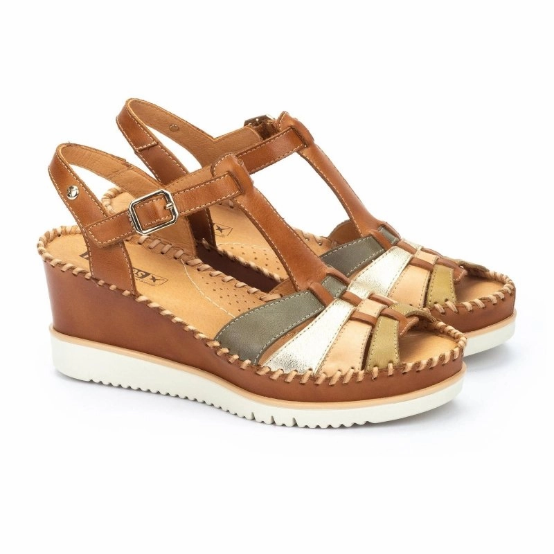 Pikolinos Women's Aguadulce W3Z-1836C1 Sandal - Brandy