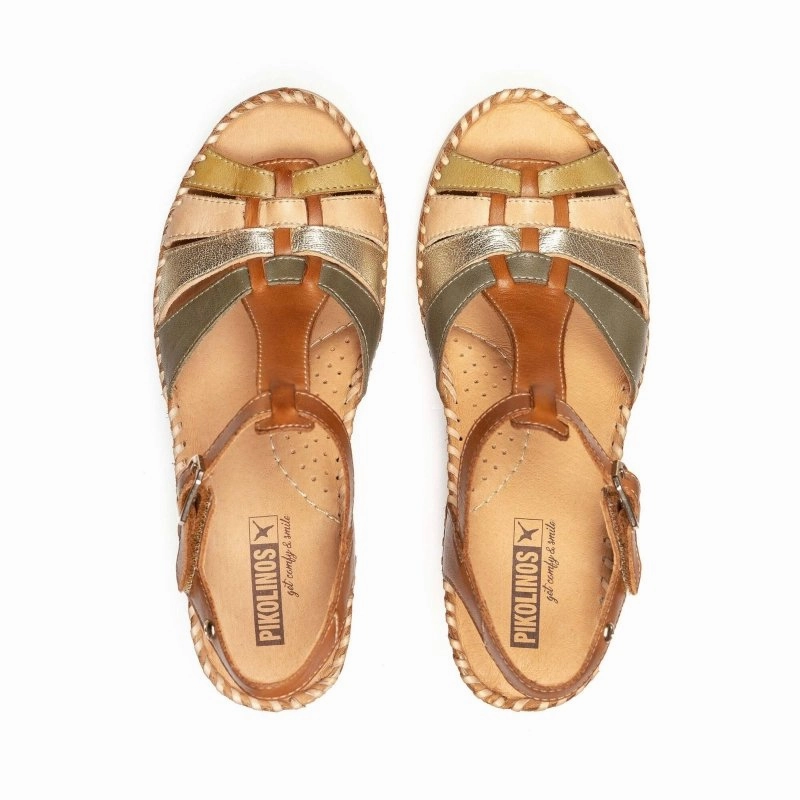 Pikolinos Women's Aguadulce W3Z-1836C1 Sandal - Brandy