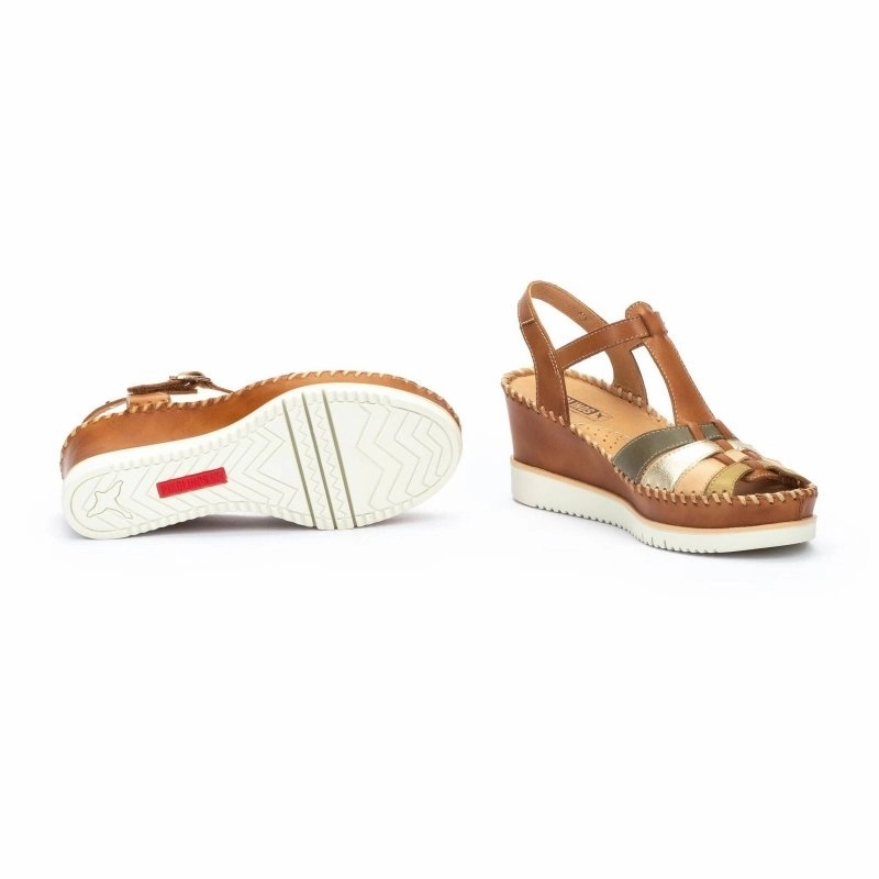 Pikolinos Women's Aguadulce W3Z-1836C1 Sandal - Brandy