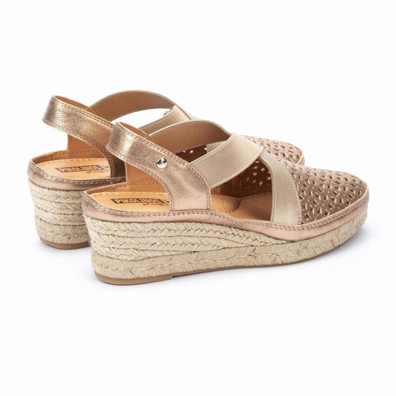 Pikolinos Women's Benidorm W4A-1546CL Sandal - Champagne