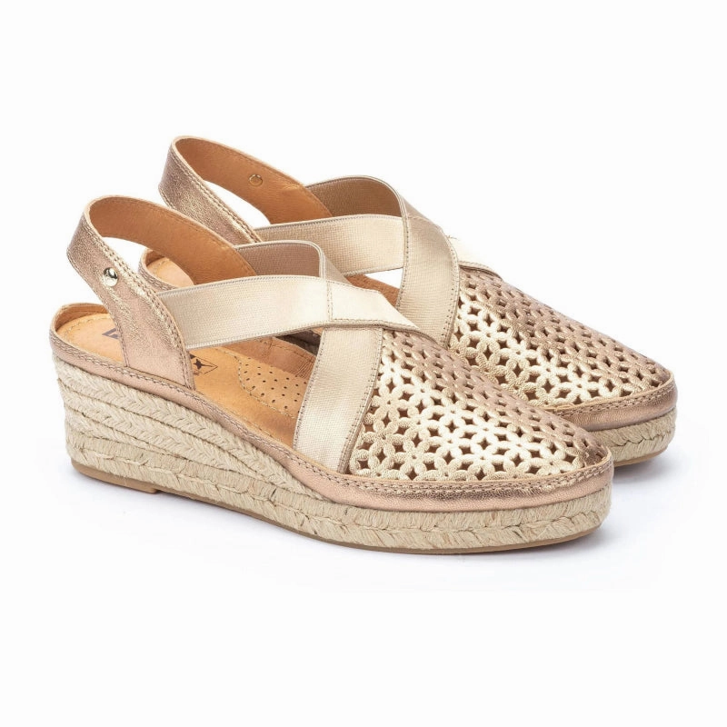 Pikolinos Women's Benidorm W4A-1546CL Sandal - Champagne