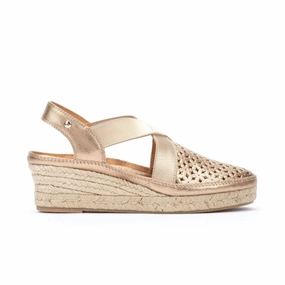 Pikolinos Women's Benidorm W4A-1546CL Sandal - Champagne