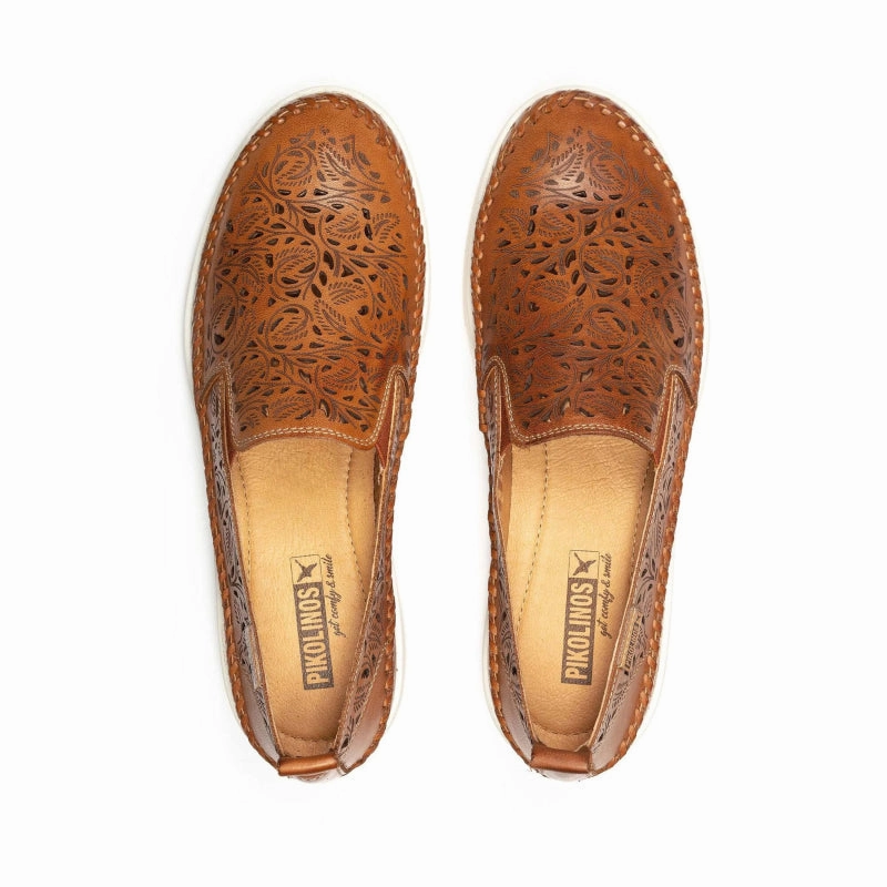 Pikolinos Women's Tenerife W8D-3896 Flat - Brandy