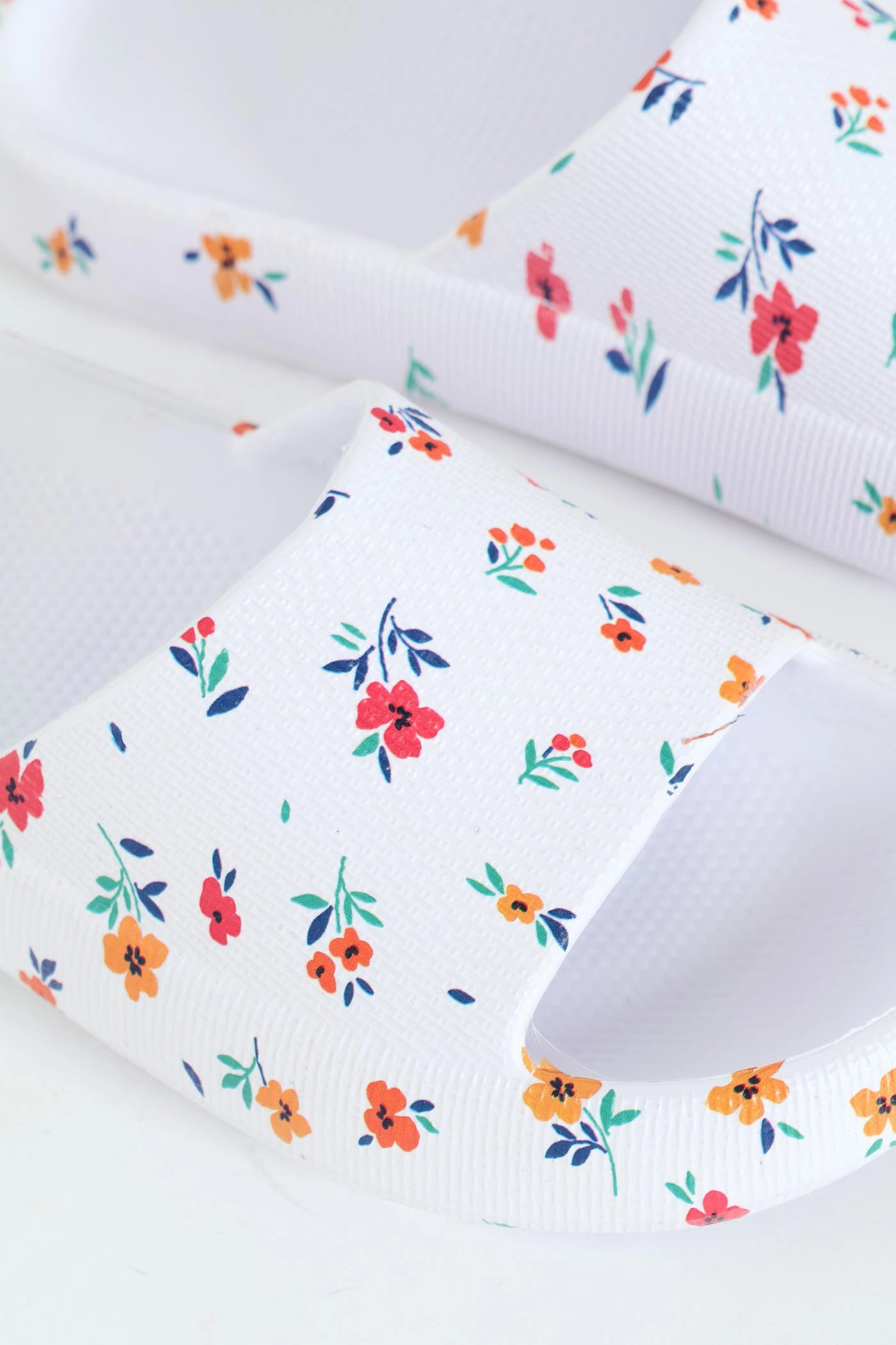 Printed EVA Slide - White