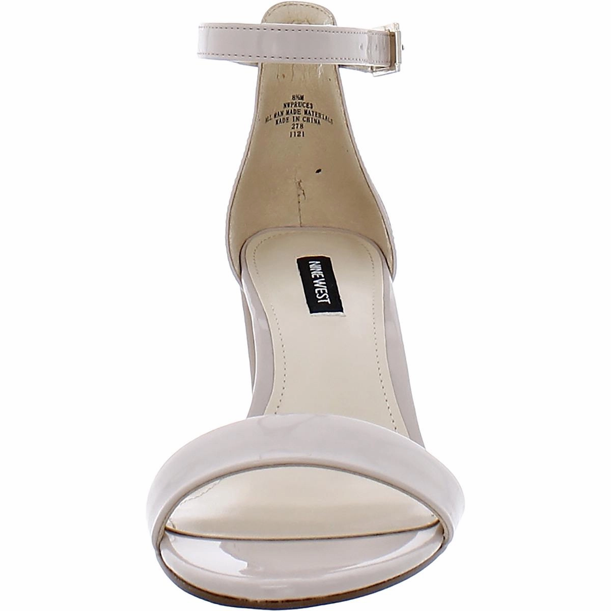 Pruce 3 Womens Patent Ankle Strap Dress Sandals