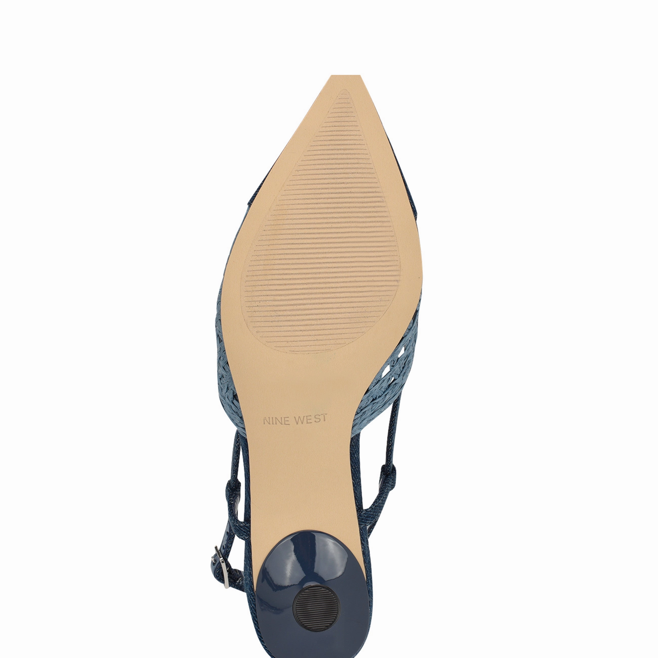 Railen Woven Cap Toe Slingbacks