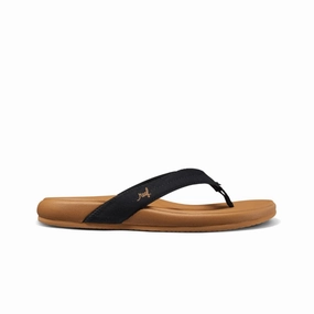 Reef Women's Cushion Melody - Black/Tan