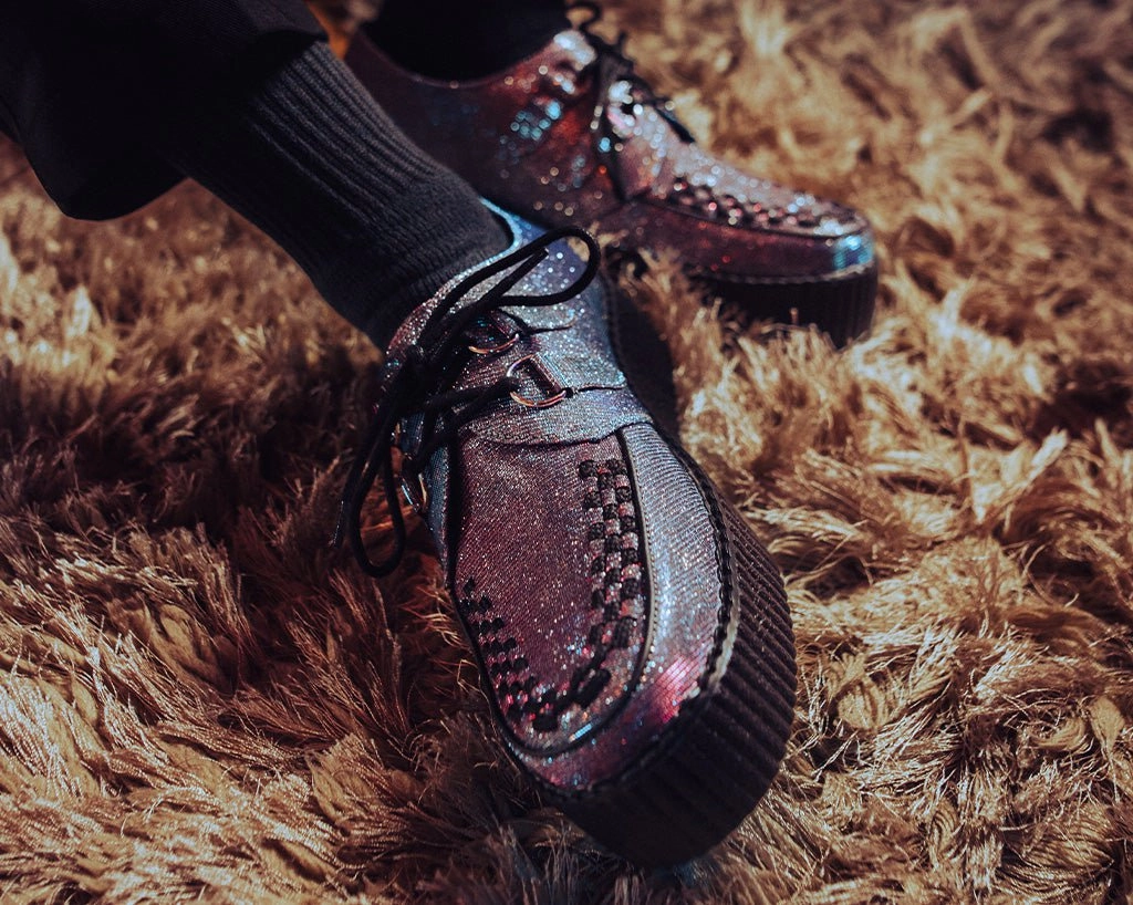 Reflective Leopard Shimmer Viva Mondo Creeper