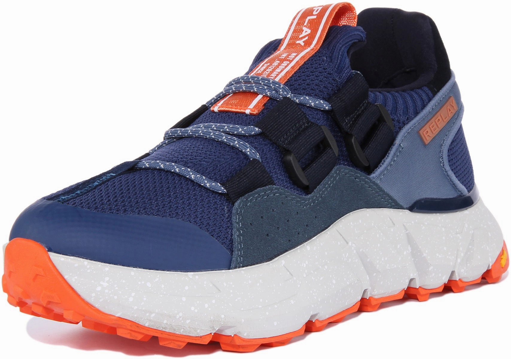 Replay Split Air In Navy For Men