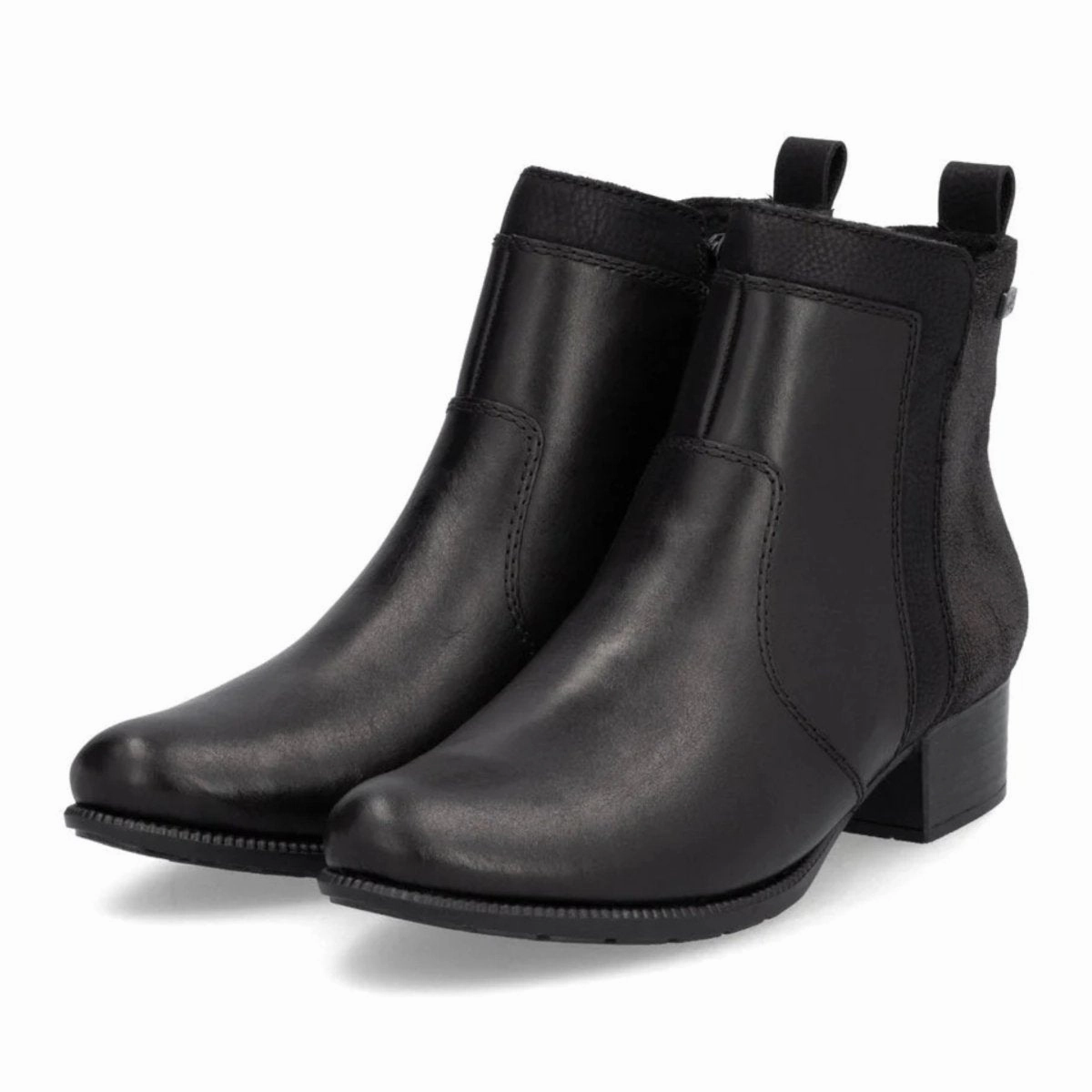 Rieker Women's 78658-00 Sariana Black/Pewter Waterproof