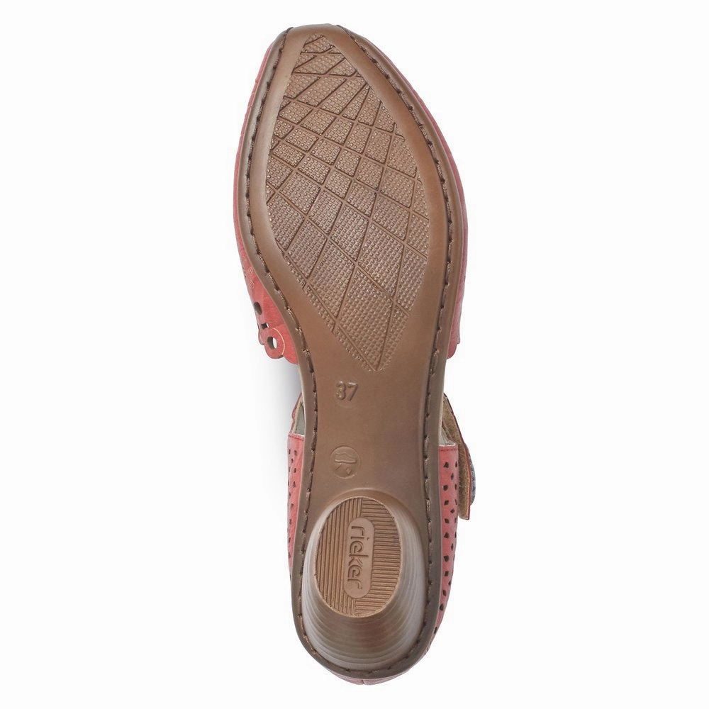Rieker Women's Mirjam 43753-33 - Red