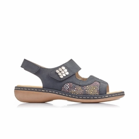 Rieker Women's Regina 65989-14 - Pacific/Ocean Flower