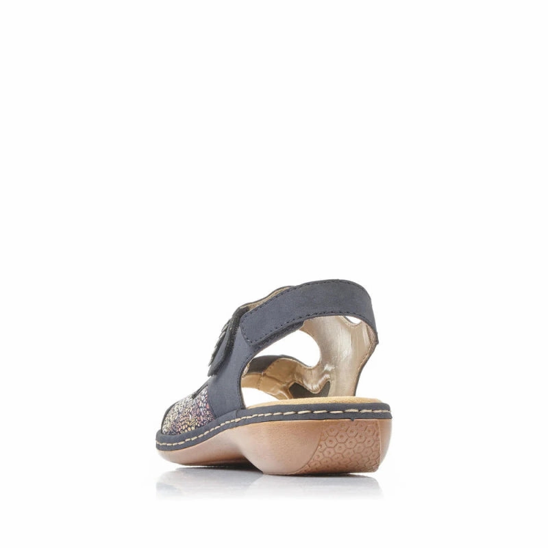 Rieker Women's Regina 65989-14 - Pacific/Ocean Flower