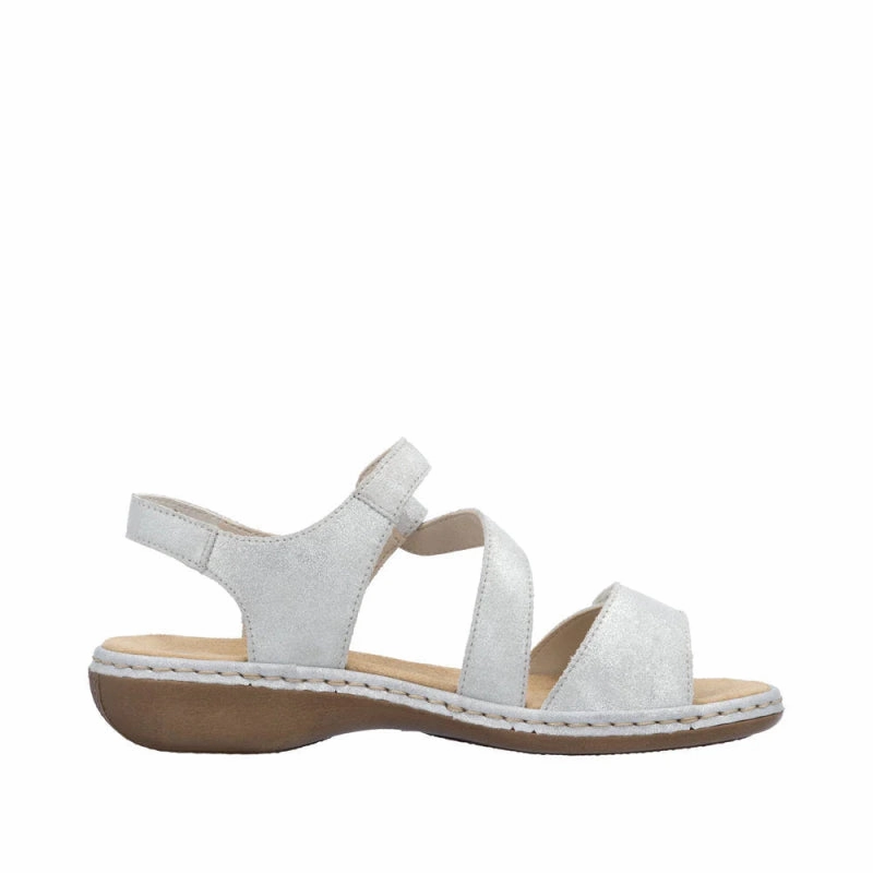 Rieker Women's Regina 659C7-93 - Silver