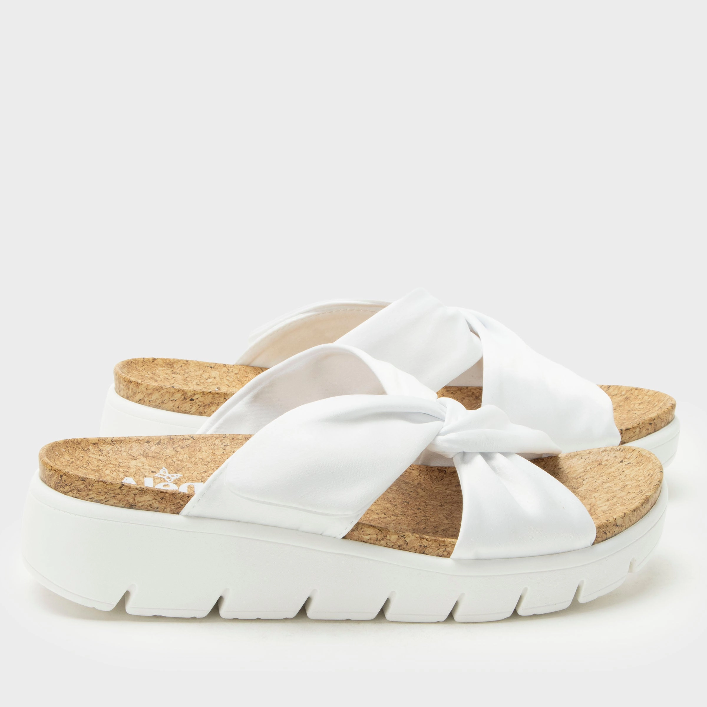 Rylie White Sandal