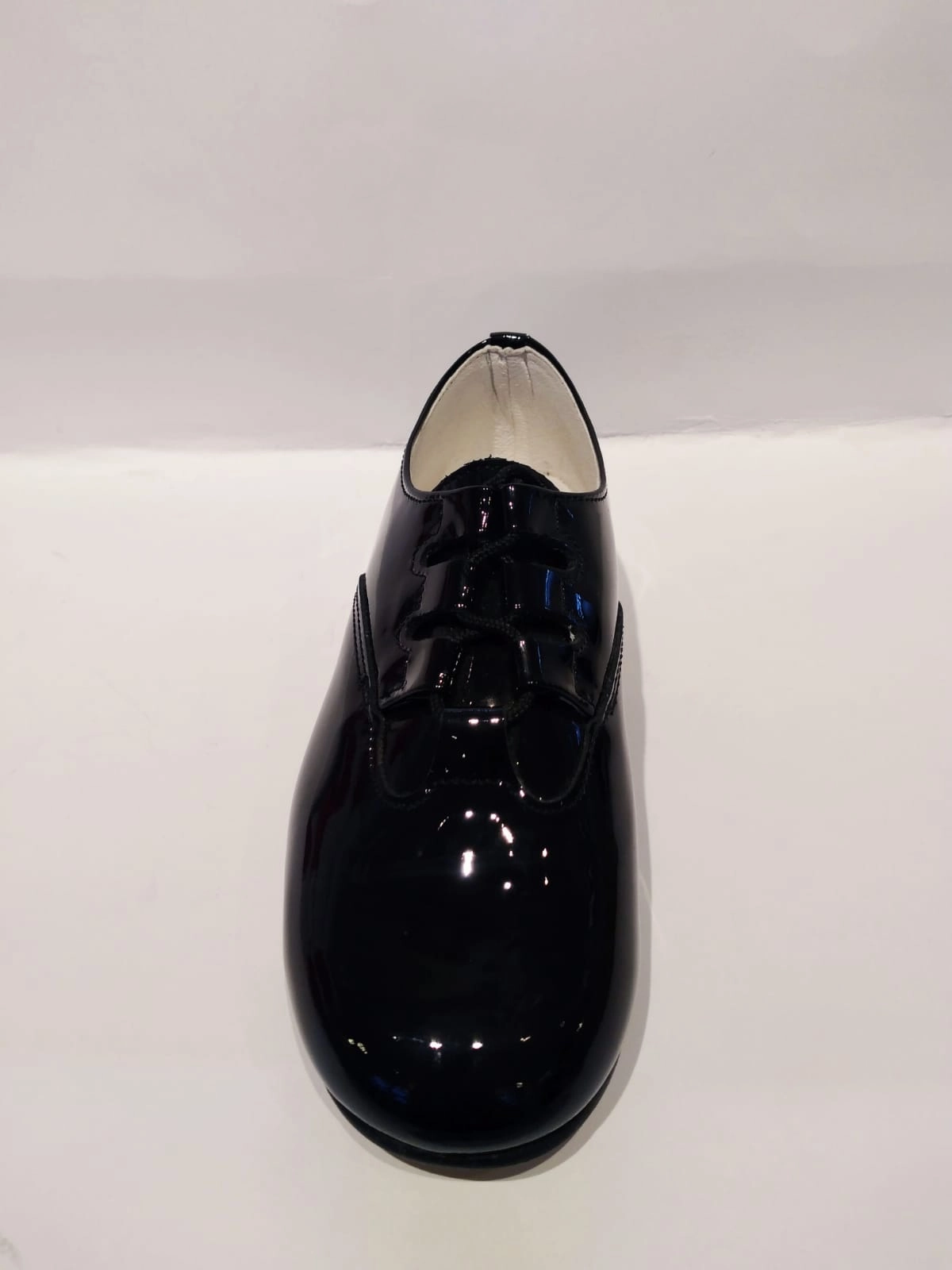Shawn & Jeffery Black Patent Leather Oxford Dress Shoes