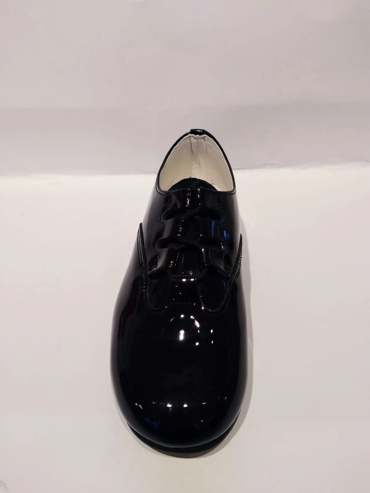 Shawn & Jeffery Black Patent Leather Oxford Dress Shoes