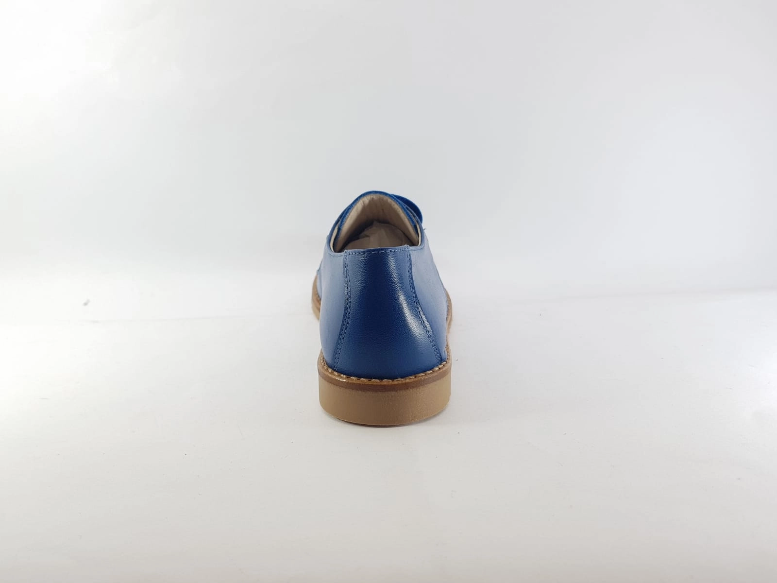 Shawn & Jeffery Blue Elastic Strapped Oxford