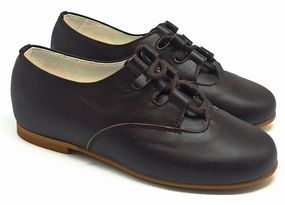 Shawn & Jeffery Cafe Leather Oxford Dress Shoes