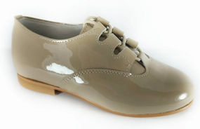 Shawn & Jeffery Camel Patent Dress Shoe