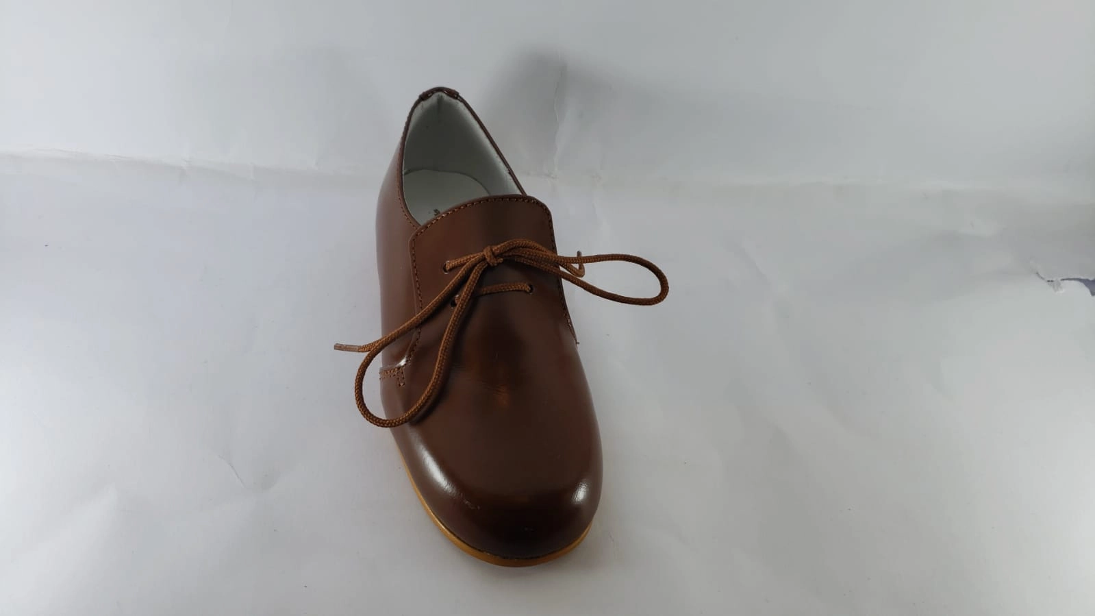 Shawn & Jeffery Cuero Tan Leather Loafer Smoking Shoe