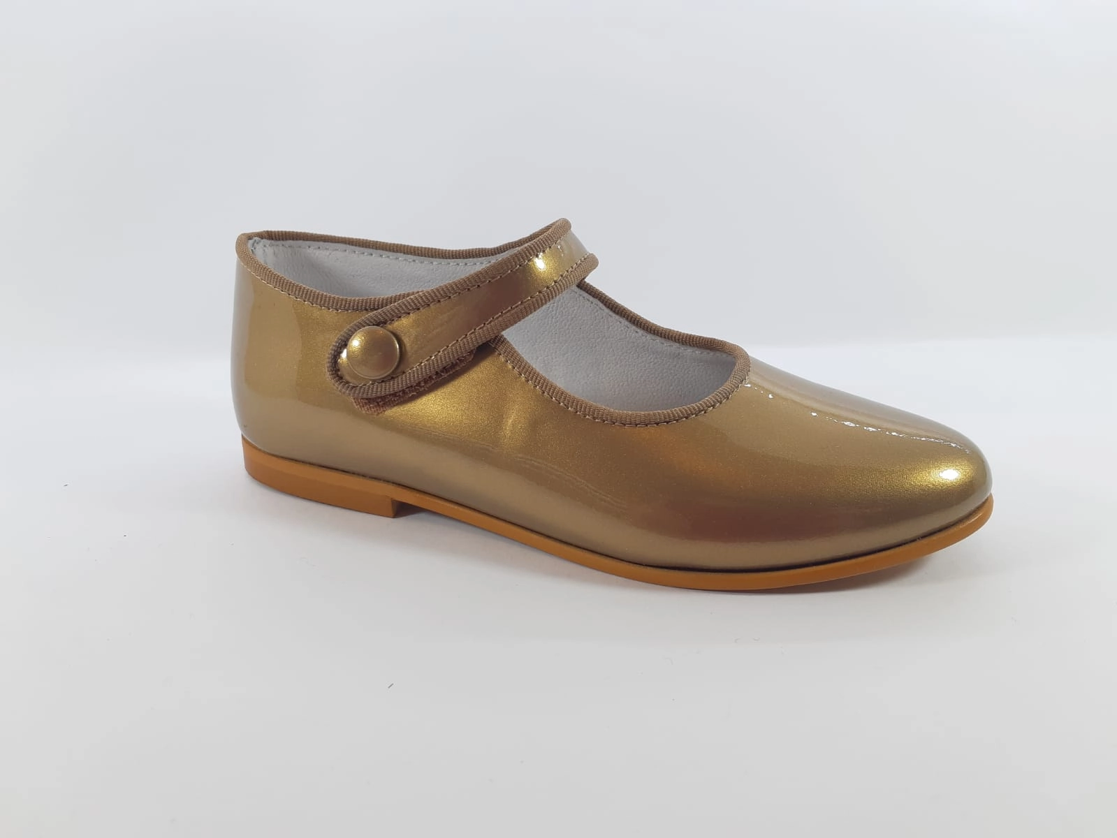 Shawn & Jeffery Girls Jupiter Patent Classic Mary Jane