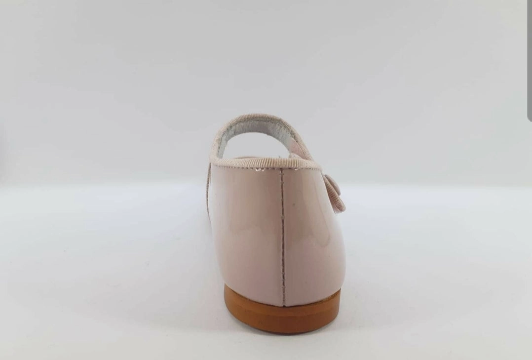Shawn & Jeffery Pink Patent Leather Girls Button Mary Jane