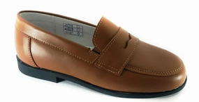 Shawn & Jeffery Roble Leather Classic Penny Loafer