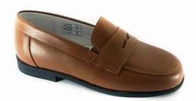 Shawn & Jeffery Roble Leather Classic Penny Loafer