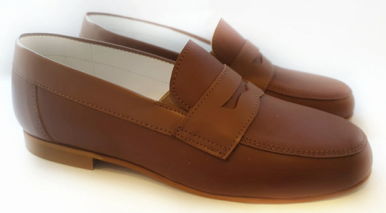 Shawn & Jeffery Roble Leather Classic Penny Loafer