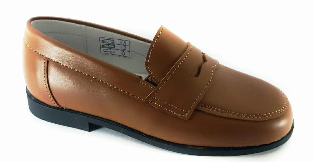 Shawn & Jeffery Roble Leather Classic Penny Loafer