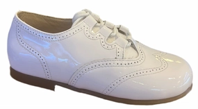 Shawn & Jeffery White Patent Dress Shoe