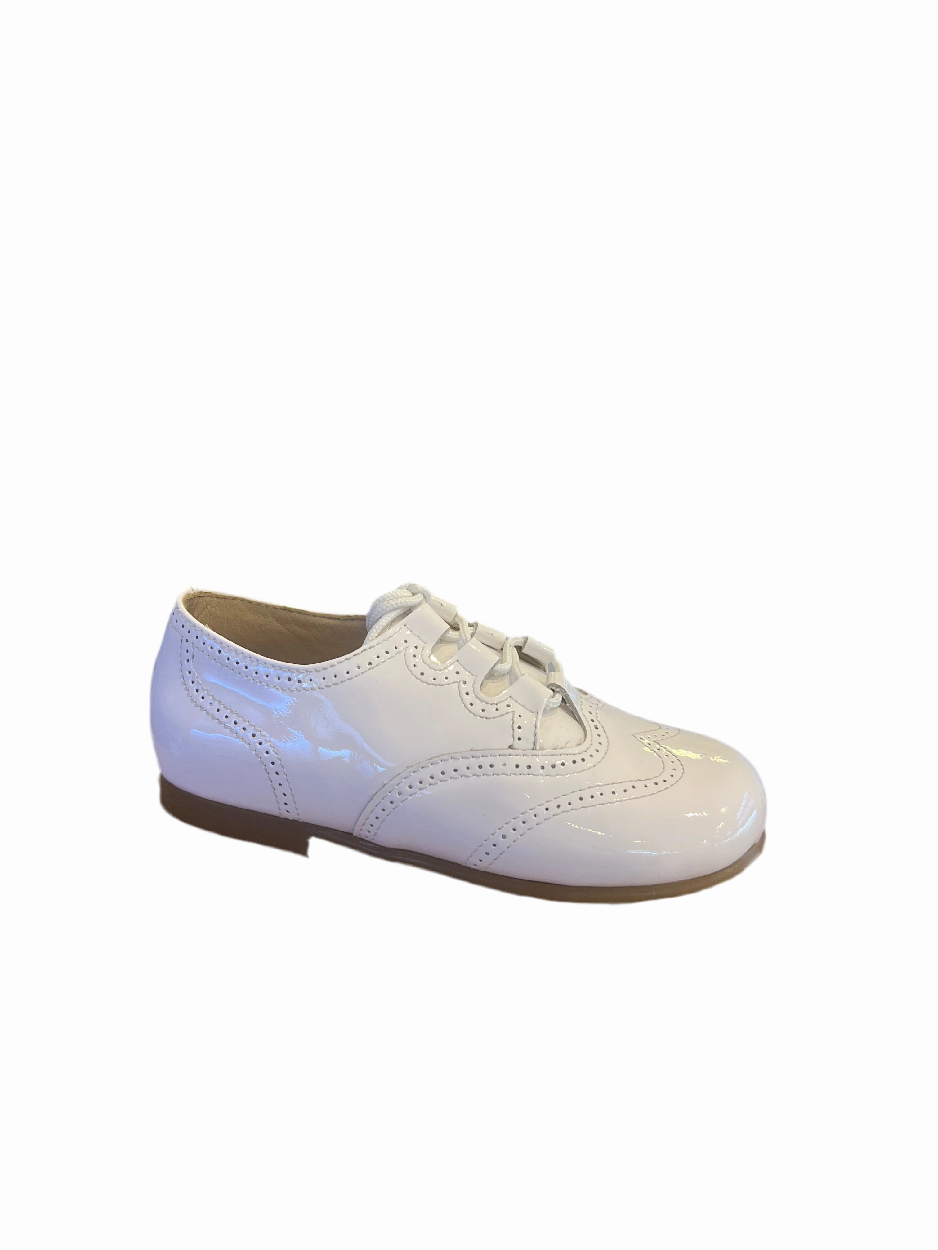 Shawn & Jeffery White Patent Dress Shoe